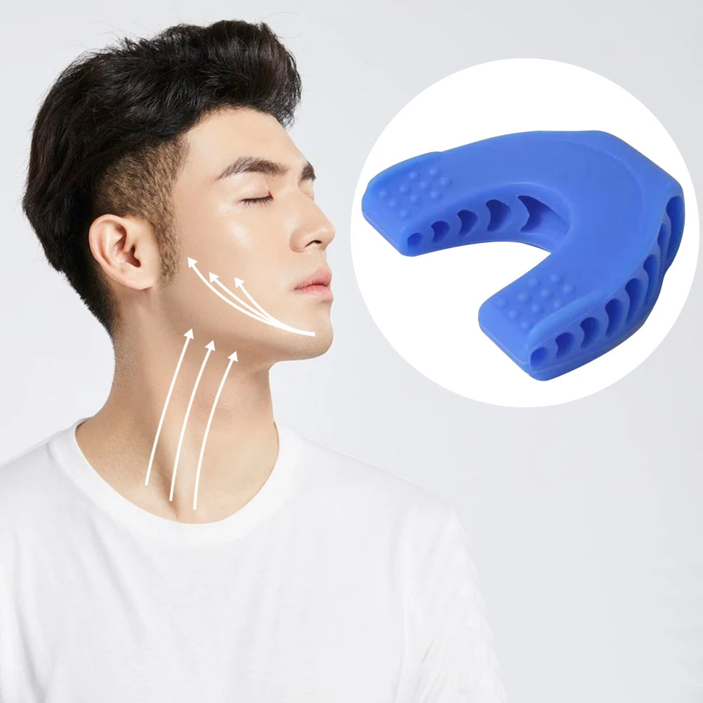 40/50/60Lbs Upgraded Jaw Exerciser and Neck Toning Jawline Exerciser for Men and Women Face Muscle Trainin Double Chin Reducer