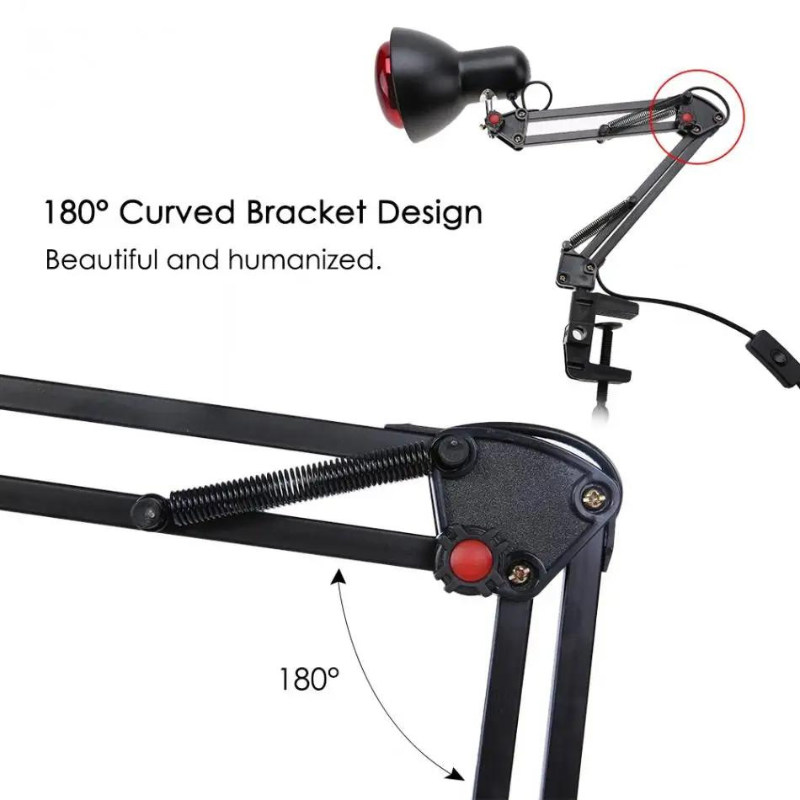 ThermaHeal Infrared Heat Therapy Lamp with Floor Stand