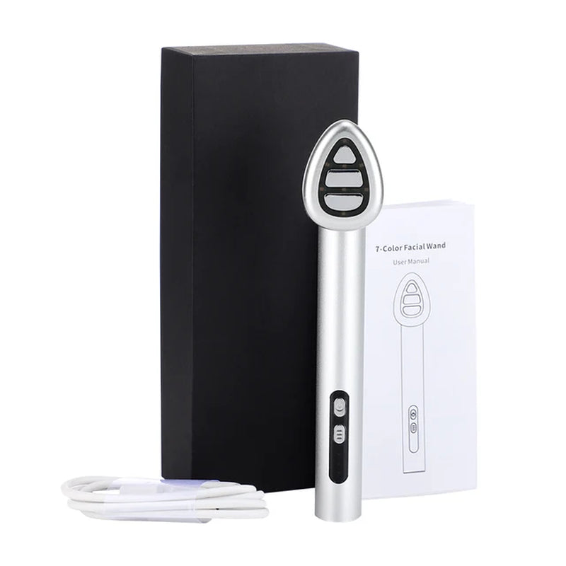 7 Color Eye Beauty Device Eye Micro-Current Lifting Firming Massager anti Aging Skin Tighten Hot Compress Remove Dark Circles