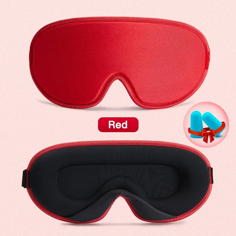 3D Sleeping Mask Block Out Light Sleep Mask for Eyes Slaapmasker Eye Shade Blindfold Sleeping Aid Face Mask Eyepatch