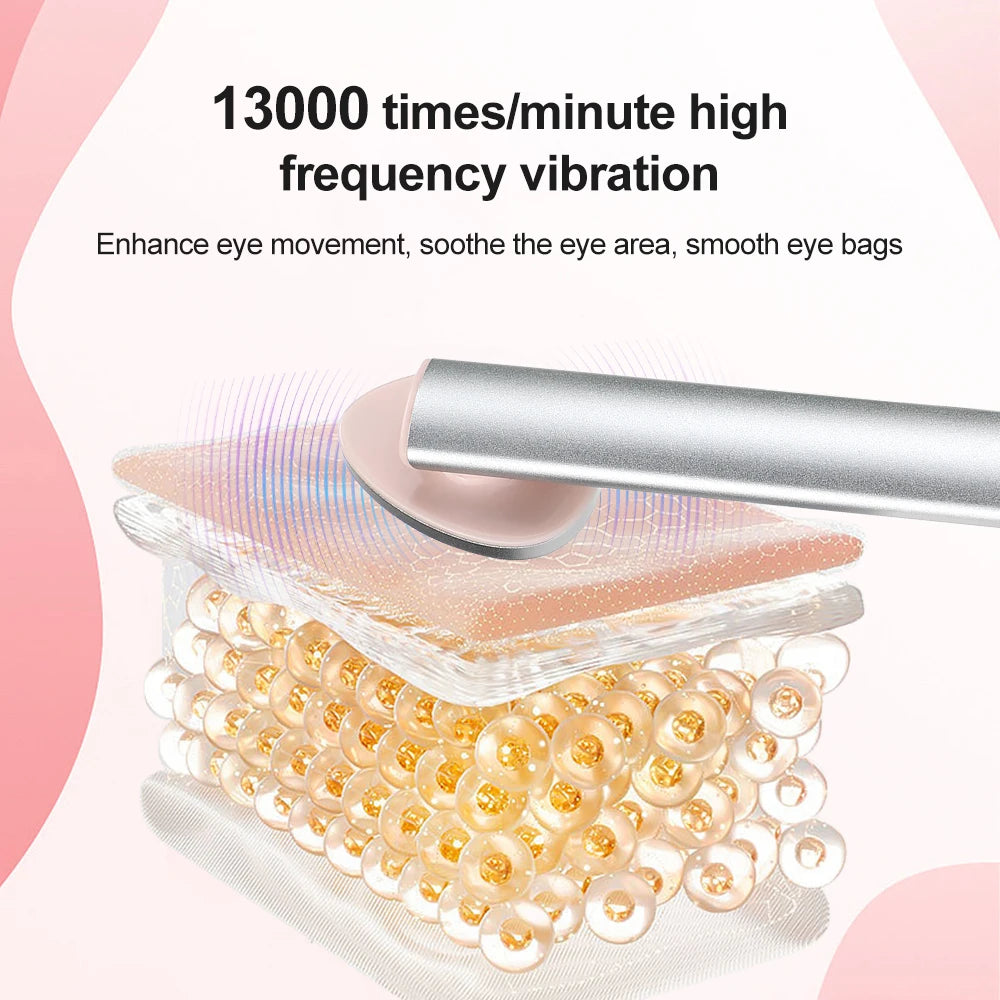 7 Color Eye Beauty Device Eye Micro-Current Lifting Firming Massager anti Aging Skin Tighten Hot Compress Remove Dark Circles