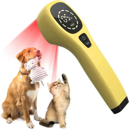 Cold Laser Therapy Vet Device for Pets 2X808Nm Red Light Therapy Devices for Pain Relief Home Light Therapy for Dogs Cats Horses